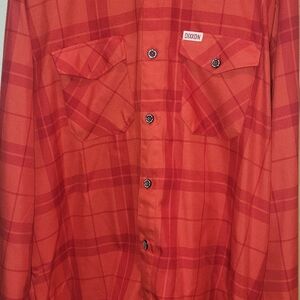 DIXXON Red Plaid Men's Shirt
